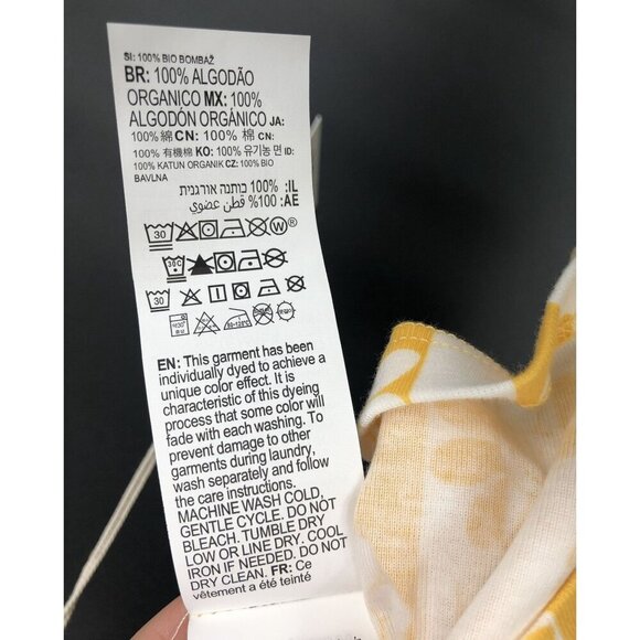 NWT Billabong Smiley Little Smiles Daisy Print Tank Top Womens XS Sustainable - Picture 8 of 10